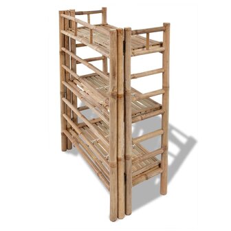 Plantenrek bamboe met 3 plankjes 4
