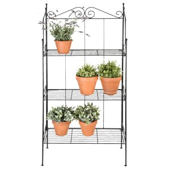 Esschert Design Etag&egrave;re 3-laags rek L 1