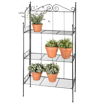 Esschert Design Etag&egrave;re 3-laags rek L 8