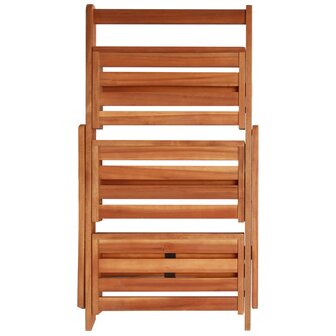 Plantenstandaard 3-laags 50x63x80 cm massief acaciahout 5
