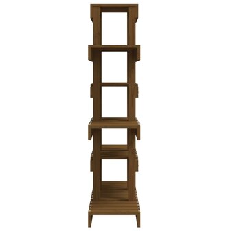 Plantenstandaard 85x25x109,5 cm massief grenenhout honingbruin 6