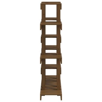 Plantenstandaard 104,5x25x109,5 cm grenenhout honingbruin 6