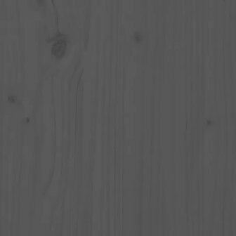 Plantenstandaard 92x25x97 cm massief grenenhout grijs 7
