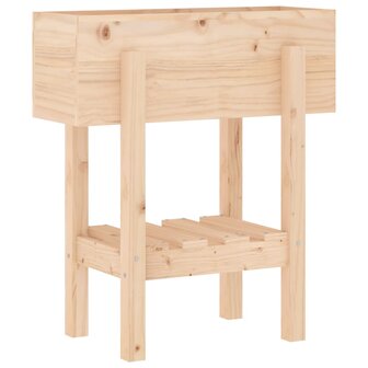 Plantenbak 62x30x69 cm massief grenenhout 2