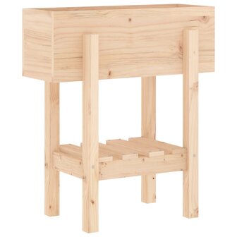 Plantenbak 62x30x69 cm massief grenenhout 4