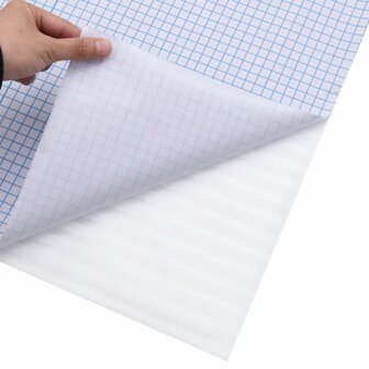 Raamfolie strepenpatroon mat 60x1000 cm PVC 6