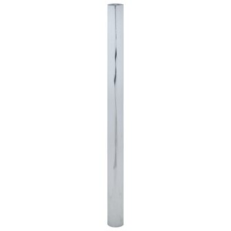 Zonnefolie statisch reflecterend 45x1000 cm PVC zilverkleurig 3
