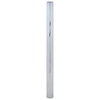 Zonnefolie statisch reflecterend 90x2000 cm PVC zilverkleurig 3