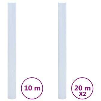 Raamfolies 3 st statisch mat PVC transparantwit 2