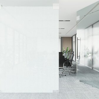 Raamfolies 5 st statisch mat PVC transparantwit 3