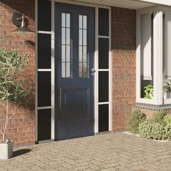 Raamfolies 3 st statisch mat PVC zwart 1