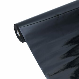 Raamfolies 3 st statisch mat PVC zwart 7
