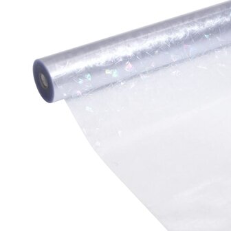 Raamfolies 3 st mat 3D regenboogpatroon PVC 8