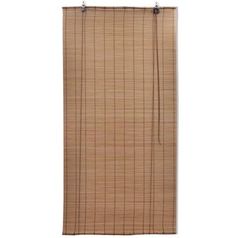 Rolgordijn 120x160 cm bamboe bruin 2