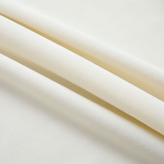 Gordijnen verduisterend 2 st met haken 140x245 cm fluweel cr&egrave;me 3