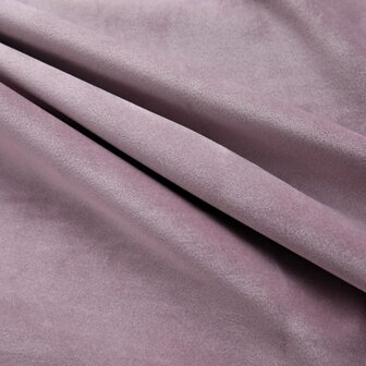 Gordijnen verduisterend met ringen 2 st 140x175 cm fluweel roze 4