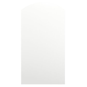 Spiegel met LED-verlichting boog 90x45 cm glas 5