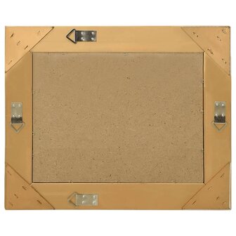 Wandspiegel barok stijl 50x40 cm goudkleurig 3