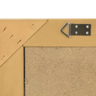 Wandspiegel barok stijl 50x40 cm goudkleurig 5
