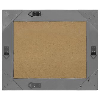 Wandspiegel barok stijl 50x40 cm zwart 3