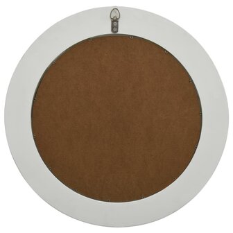 Wandspiegel barok stijl 50 cm wit 4