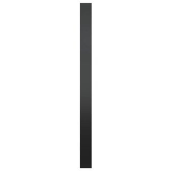 Wandspiegel 40 cm zwart 4