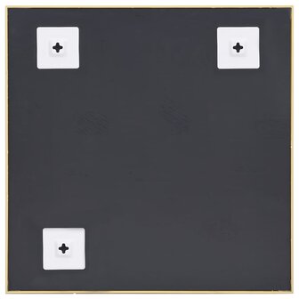 Spiegel 50x50 cm goudkleurig 4