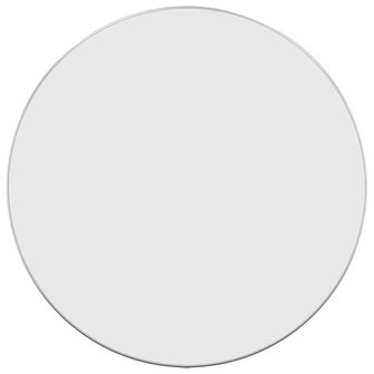 Wandspiegel rond &Oslash;60 cm zilverkleurig 2
