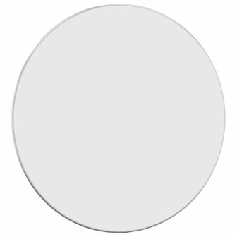 Wandspiegel rond &Oslash;60 cm zilverkleurig 3