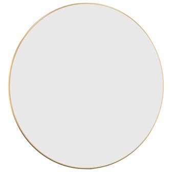 Wandspiegel rond &Oslash;60 cm goudkleurig 3