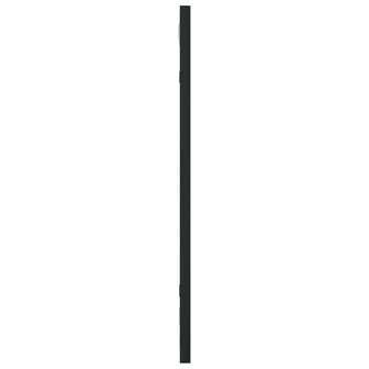 Wandspiegel rechthoekig 20x50 cm ijzer zwart 4