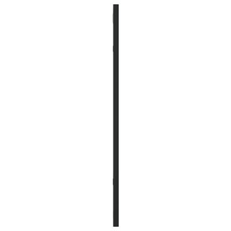 Wandspiegel rechthoekig 50x60 cm ijzer zwart 4