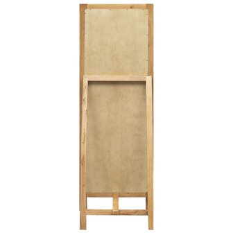 Spiegel vrijstaand 48x46,5x150 cm massief eikenhout 4