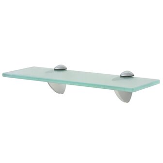 Zwevend schap 30x20 cm 8 mm glas 1