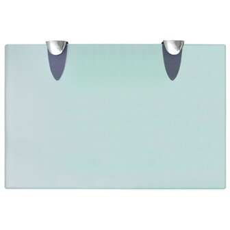 Zwevend schap 30x20 cm 8 mm glas 3