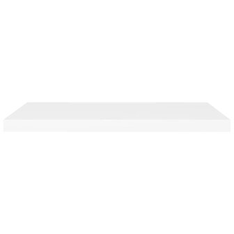 Wandschap zwevend 80x23,5x3,8 cm MDF wit 4