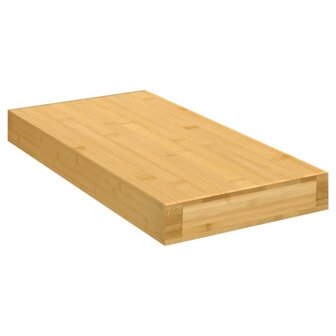 Wandschap 40x20x4 cm bamboe 1
