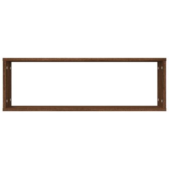 Wandschappen kubus 2 st 80x15x26,5 cm bewerkt hout bruineiken 6