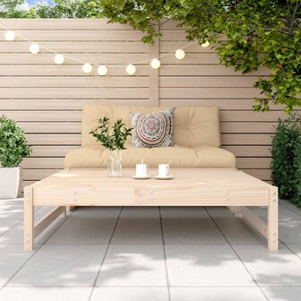 Tuinvoetenbank 120x80 cm massief grenenhout 3