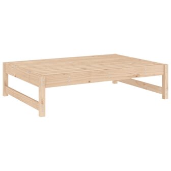 Tuinvoetenbank 120x80 cm massief grenenhout 6