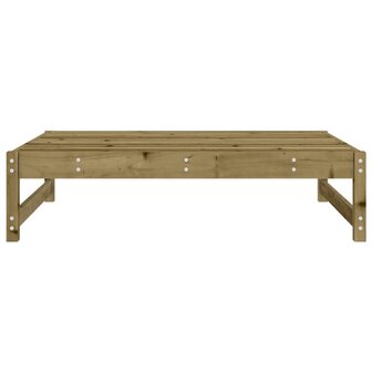 Tuinvoetenbank 120x80 cm ge&iuml;mpregneerd grenenhout 4