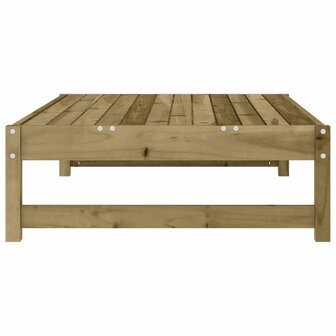 Tuinvoetenbank 120x80 cm ge&iuml;mpregneerd grenenhout 5