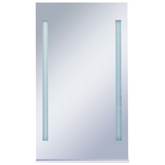Badkamerspiegel LED met schap 60x100 cm 3