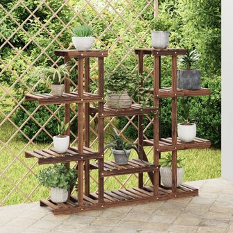 Plantenstandaard 110x25x110,5 cm massief vurenhout 1