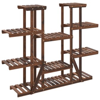 Plantenstandaard 110x25x110,5 cm massief vurenhout 2
