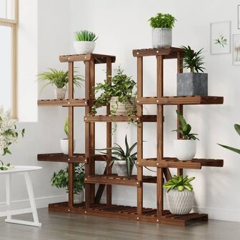 Plantenstandaard 110x25x110,5 cm massief vurenhout 3
