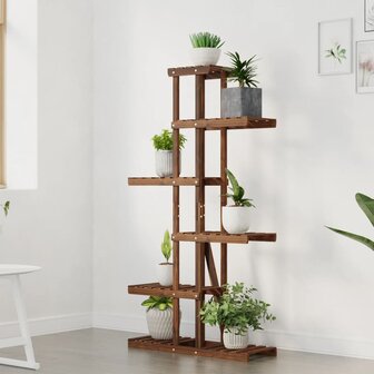 Plantenstandaard 75x25x140,5 cm massief vurenhout 3