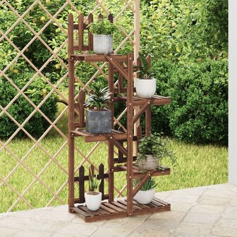 Plantenstandaard 60x25x130 cm massief vurenhout 1
