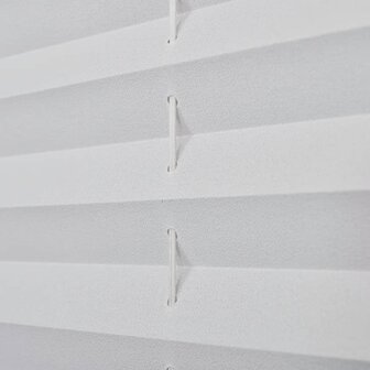 Pliss&eacute;jaloezie 60x125 cm wit 7