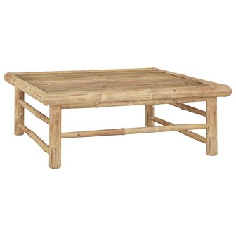 Tuintafel 65x65x30 cm bamboe 1